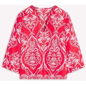 Boden Boden Red Cleo Linen Blouse - Publicité Boden Boden Red Cleo Linen Blouse - Publicité