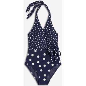 Boden Boden Blue Wrap Over Swimsuit - Publicité Boden Boden Blue Wrap Over Swimsuit - Publicité