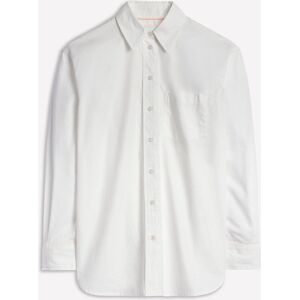 Boden Boden White Sadie Relaxed Cotton Shirt White EU 36 Regular (UK 8) - Publicité Boden Boden White Sadie Relaxed Cotton Shirt White EU 36 Regular (UK 8) - Publicité