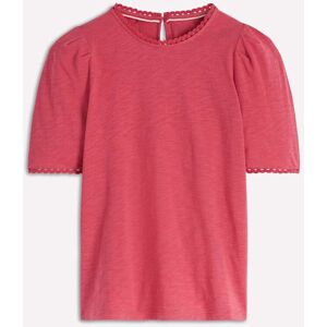 Boden Boden Red Ali Scallop T-Shirt - Publicité Boden Boden Red Ali Scallop T-Shirt - Publicité