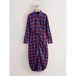 Next Robe chemise à manches longues nouée à la taille