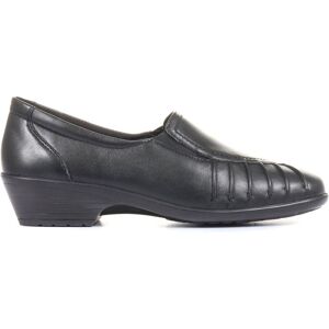 Pavers Chaussures à enfiler Pavers en cuir Coupe ample pour femme Noir EU 38 (UK 5) - Publicité Pavers Chaussures à enfiler Pavers en cuir Coupe ample pour femme Noir EU 38 (UK 5) - Publicité