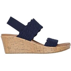 Skechers Skechers Blue Beverlee Sandals - Publicité Skechers Skechers Blue Beverlee Sandals - Publicité