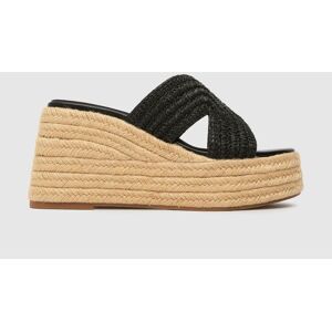 Schuh Schuh Valeta Raffia Wedge Sandals - Publicité Schuh Schuh Valeta Raffia Wedge Sandals - Publicité