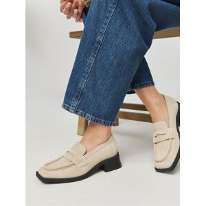 JD Williams JD Williams Natural Wide Fit Low Block Heel Loafers Natural 4 EU 37 - Publicité JD Williams JD Williams Natural Wide Fit Low Block Heel Loafers Natural 4 EU 37 - Publicité