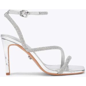 Carvela Carvela Silver Chrome Paparazzi Wide Fit Sandals - Publicité Carvela Carvela Silver Chrome Paparazzi Wide Fit Sandals - Publicité
