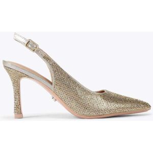 Carvela Carvela Gold Corletta Sling Jewel Shoes Gold 6 EU 39 - Publicité Carvela Carvela Gold Corletta Sling Jewel Shoes Gold 6 EU 39 - Publicité