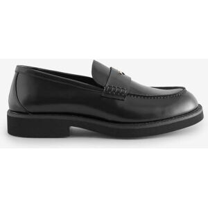 BOSS Black Eleri Chunky Leather Loafers Black 6 EU 39 - Publicité BOSS Black Eleri Chunky Leather Loafers Black 6 EU 39 - Publicité