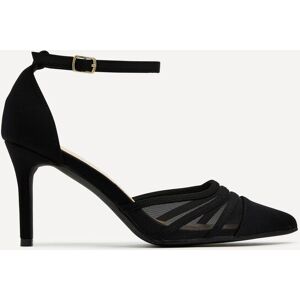 Linzi Linzi Black Serri Court Stiletto Heels With Mesh Front Detail Black 5 EU 38 - Publicité Linzi Linzi Black Serri Court Stiletto Heels With Mesh Front Detail Black 5 EU 38 - Publicité