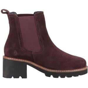 Hush Puppies Hush Puppies Purple Gaia Chelsea Boots - Publicité Hush Puppies Hush Puppies Purple Gaia Chelsea Boots - Publicité