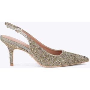 Carvela Carvela Gold Spirit Sling Jewel Shoes Gold 3 EU 36 - Publicité Carvela Carvela Gold Spirit Sling Jewel Shoes Gold 3 EU 36 - Publicité