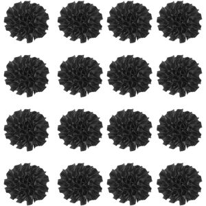 Uxcell 16 Pcs Fleurs Artificielles En Tissu Pivoine 2 Pouces, Noir Pour Ribbon - Publicité Uxcell 16 Pcs Fleurs Artificielles En Tissu Pivoine 2 Pouces, Noir Pour Ribbon - Publicité