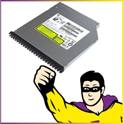 Lecteur Dvd Rom Ultra Slim Hitachi Lg Gud1n (S05nt) Sata - Publicité Lecteur Dvd Rom Ultra Slim Hitachi Lg Gud1n (S05nt) Sata - Publicité