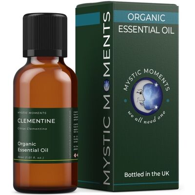 Mystic Moments Clémentine Huile Essentielle Organique - 100% Pure - 30ml - Publicité Mystic Moments Clémentine Huile Essentielle Organique - 100% Pure - 30ml - Publicité