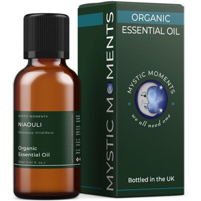 Mystic Moments Niaouli Huile Essentielle Organique - 100% Pure - 30ml - Publicité Mystic Moments Niaouli Huile Essentielle Organique - 100% Pure - 30ml - Publicité