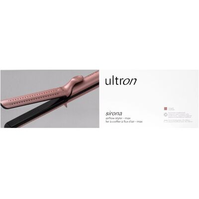 Ultron Rose Gold Lisseur - Outil de coiffure - Publicité Ultron Rose Gold Lisseur - Outil de coiffure - Publicité