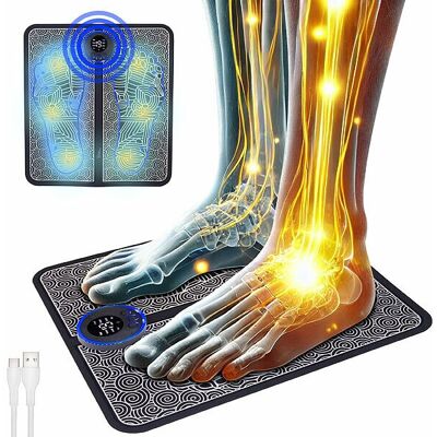 Masseur Pour Pieds Ems Rechargeable Et Pliable - Newgen Medicals - Publicité Masseur Pour Pieds Ems Rechargeable Et Pliable - Newgen Medicals - Publicité