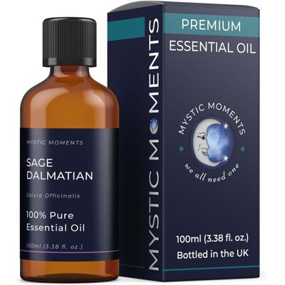Mystic Moments Sauge Dalmatien Huile Essentielle - 100% Pure - 100ml - Publicité Mystic Moments Sauge Dalmatien Huile Essentielle - 100% Pure - 100ml - Publicité