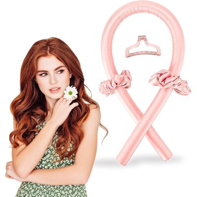 Sans Marque Rouleau À Friser Rose 100 Cm - Publicité Sans Marque Rouleau À Friser Rose 100 Cm - Publicité