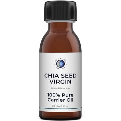 Mystic Moments Huile Vierge De Graines De Chia - 100% Pure - 250ml - Publicité Mystic Moments Huile Vierge De Graines De Chia - 100% Pure - 250ml - Publicité