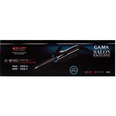 GA.MA G-EVO Fer à Friser Numérique IHT Tourmaline 33mm - Outil de Bouclage - Publicité GA.MA G-EVO Fer à Friser Numérique IHT Tourmaline 33mm - Outil de Bouclage - Publicité