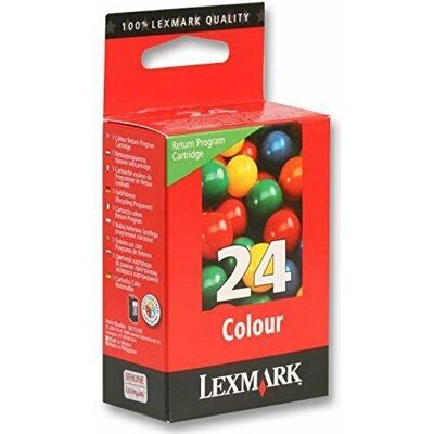 Cartouche D'Encre Couleur N ° 24 Lexmark 18c1524e Pour Imprimantes Lexmark - Publicité Cartouche D'Encre Couleur N ° 24 Lexmark 18c1524e Pour Imprimantes Lexmark - Publicité