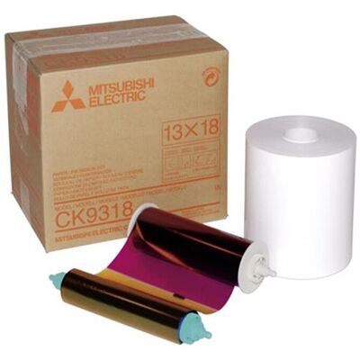 Mitsubishi CK 9318 13 x 18 Papier Photo - Papier Photo - Publicité Mitsubishi CK 9318 13 x 18 Papier Photo - Papier Photo - Publicité
