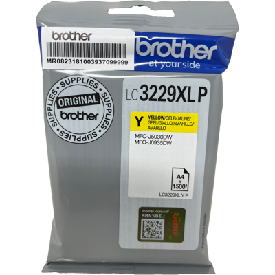 Brother Lc3229xly Cartouche Originale Jaune Xl Pour Mfc-J5930dw/mfc-J5935dw - Publicité Brother Lc3229xly Cartouche Originale Jaune Xl Pour Mfc-J5930dw/mfc-J5935dw - Publicité