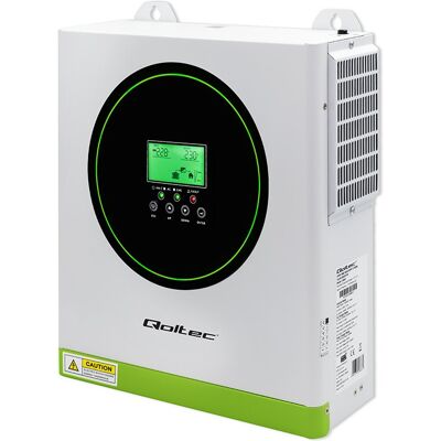 Sans Marque Onduleur Solaire Hybride Hors Réseau Qoltec 1500 W 100 A 12 V Mppt Sinus - Publicité Sans Marque Onduleur Solaire Hybride Hors Réseau Qoltec 1500 W 100 A 12 V Mppt Sinus - Publicité