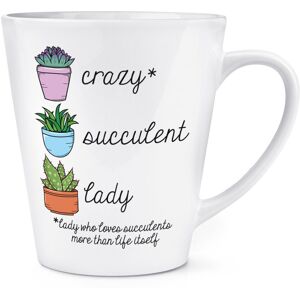 Gift Base Mug Café 12oz Crazy Succulent Lady - Blague Plante Fête Des Mères - Publicité Gift Base Mug Café 12oz Crazy Succulent Lady - Blague Plante Fête Des Mères - Publicité