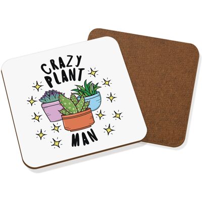 Gift Base Fou Plante Homme Stars Dessous De Verre - Drôle Blague Fête Des Pères - Publicité Gift Base Fou Plante Homme Stars Dessous De Verre - Drôle Blague Fête Des Pères - Publicité