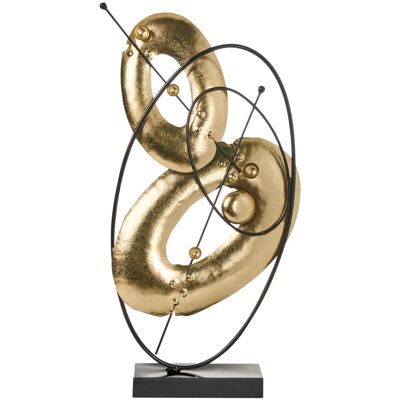 Beliani Figurine Décorative Fait Main Accessoires Maison Style Glam Moderne Métal Doré L - Publicité Beliani Figurine Décorative Fait Main Accessoires Maison Style Glam Moderne Métal Doré L - Publicité