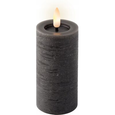 Kaemingk Bougie Décorative Led En Cire Noire 12,5 Cm, Fonctionne Sur Piles, 1 Pièce. Publicité Kaemingk Bougie Décorative Led En Cire Noire 12,5 Cm, Fonctionne Sur Piles, 1 Pièce. Publicité
