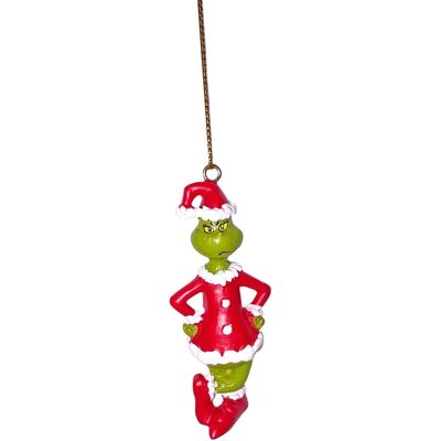 Pms International Décorations De Sapin De Noël Grinch Ornement Suspendu En Polyresine 5cm - Grinch - Publicité Pms International Décorations De Sapin De Noël Grinch Ornement Suspendu En Polyresine 5cm - Grinch - Publicité