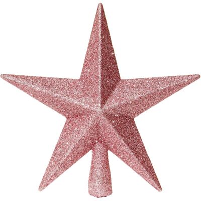 Premier Étoile Décorative Pour Arbre De Noël Shatterproof 200 Mm Paillettes Rose - Publicité Premier Étoile Décorative Pour Arbre De Noël Shatterproof 200 Mm Paillettes Rose - Publicité