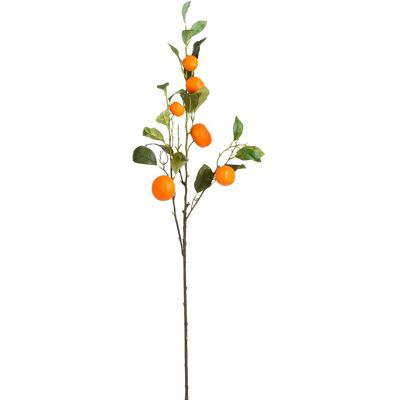 Mica Decorations Mandarine Branche Artificielle - H104 Cm - Orange - Publicité Mica Decorations Mandarine Branche Artificielle - H104 Cm - Orange - Publicité