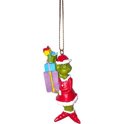 Pms International Grinch Sapin De Noël Décorations 5cm Polyrésine Suspendu Ornement Et Cadeau - Publicité Pms International Grinch Sapin De Noël Décorations 5cm Polyrésine Suspendu Ornement Et Cadeau - Publicité