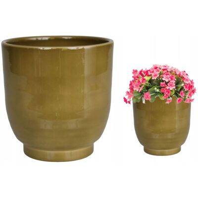 Sans Marque Pot En Céramique Sur Tige Décorative Pistache, 13,5 Cm Azur - Publicité Sans Marque Pot En Céramique Sur Tige Décorative Pistache, 13,5 Cm Azur - Publicité