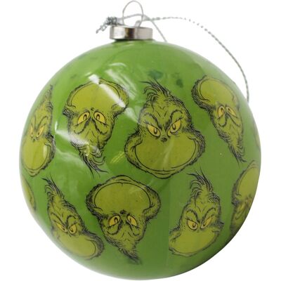 Pms International Décoration De Sapin De Noël Grinch Boule Suspendue 9cm Visages De Grinch Verts - Publicité Pms International Décoration De Sapin De Noël Grinch Boule Suspendue 9cm Visages De Grinch Verts - Publicité