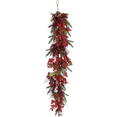 Mica Decorations Randell Guirlande De Noël En Forme De Goutte - L110 X L18 X H10 - Publicité Mica Decorations Randell Guirlande De Noël En Forme De Goutte - L110 X L18 X H10 - Publicité