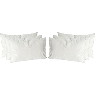 Nicola Spring 6x Crème 60cm X 40cm Rectangle Velours Coussins Grand Coussins Dispersés - Publicité Nicola Spring 6x Crème 60cm X 40cm Rectangle Velours Coussins Grand Coussins Dispersés - Publicité