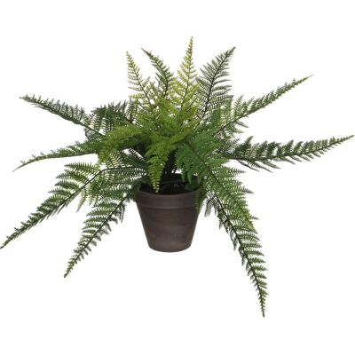 Varen Plante Artificielle en Pot Stan - 50x50x38 cm - Vert - Plante Artificielle - Publicité Varen Plante Artificielle en Pot Stan - 50x50x38 cm - Vert - Plante Artificielle - Publicité
