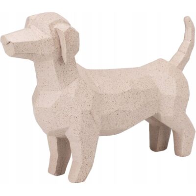 Sans Marque Figurka Dekoracyjna Psa 14x21cm Nowoczesny Design Geometryczny Styl - Publicité Sans Marque Figurka Dekoracyjna Psa 14x21cm Nowoczesny Design Geometryczny Styl - Publicité