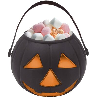 Fiestas Guirca Seau À Bonbons Citrouille Noir Halloween 15 Cm - Publicité Fiestas Guirca Seau À Bonbons Citrouille Noir Halloween 15 Cm - Publicité