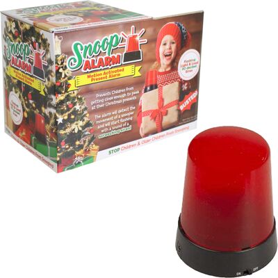 Pms International Alarme Snoop Activée Par Mouvement - Moniteur De Présent De Noël - Publicité Pms International Alarme Snoop Activée Par Mouvement - Moniteur De Présent De Noël - Publicité