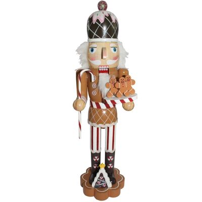 Pms International Figurine Décorative De Noël En Style Casse-Noisette - 36cm Pain D'Épices - Publicité Pms International Figurine Décorative De Noël En Style Casse-Noisette - 36cm Pain D'Épices - Publicité