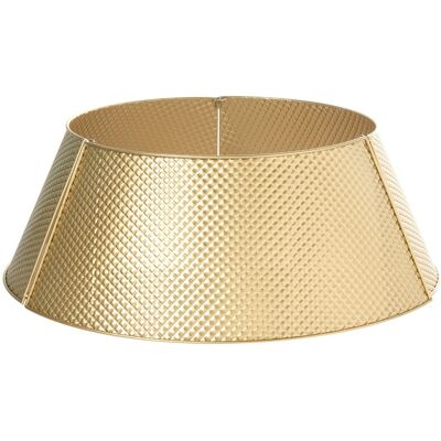 Beliani Couvre-Pied Pour Sapin En Métal Tronc Rond Accessoire De Noël Doré Lapua - Publicité Beliani Couvre-Pied Pour Sapin En Métal Tronc Rond Accessoire De Noël Doré Lapua - Publicité