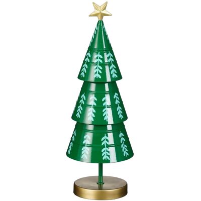Mica Decorations Décoration De Sapin De Noël - H46 X Ø13 Cm - Fer - Vert - Publicité Mica Decorations Décoration De Sapin De Noël - H46 X Ø13 Cm - Fer - Vert - Publicité