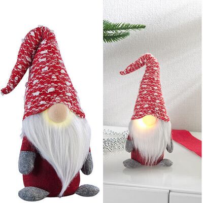 Lutin Décoratif Avec Nez Lumineux - Coloris Rouge - Infactory - Publicité Lutin Décoratif Avec Nez Lumineux - Coloris Rouge - Infactory - Publicité
