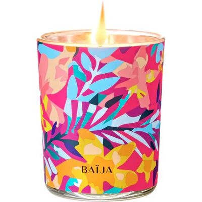 Baïja Bougie Parfumée Delirium Floral Iris Patchouli 180 G - Publicité Baïja Bougie Parfumée Delirium Floral Iris Patchouli 180 G - Publicité
